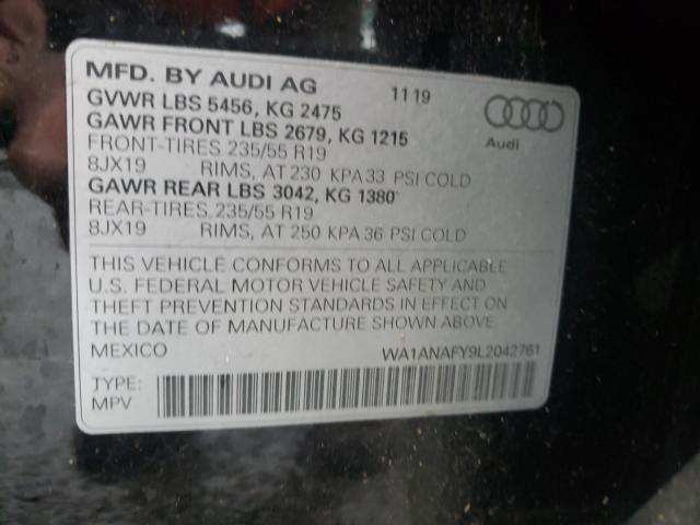 Photo 9 VIN: WA1ANAFY9L2042761 - AUDI Q5 