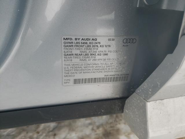 Photo 9 VIN: WA1ANAFY9L2070284 - AUDI Q5 