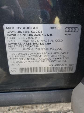 Photo 11 VIN: WA1ANAFY9L2110637 - AUDI Q5 