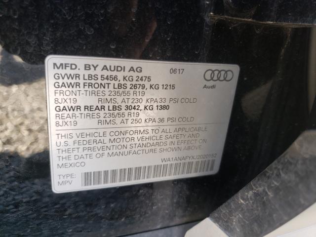 Photo 9 VIN: WA1ANAFYXJ2020152 - AUDI Q5 