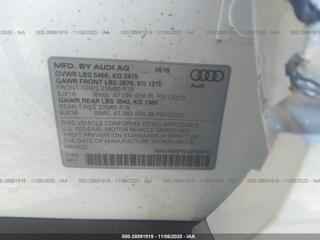 Photo 8 VIN: WA1ANAFYXJ2182413 - AUDI Q5 