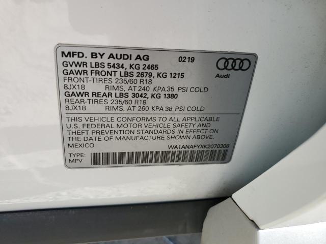 Photo 11 VIN: WA1ANAFYXK2070308 - AUDI Q5 