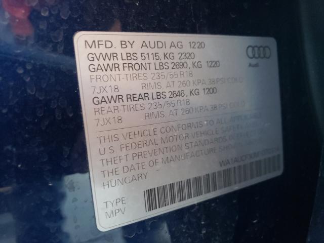 Photo 9 VIN: WA1AUCF30M1070314 - AUDI Q3 PREMIUM 