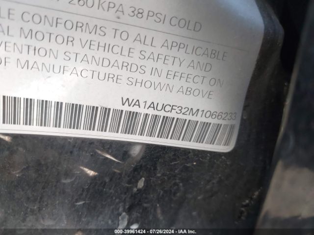 Photo 8 VIN: WA1AUCF32M1066233 - AUDI Q3 