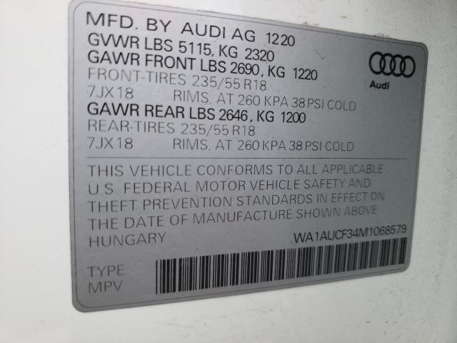 Photo 9 VIN: WA1AUCF34M1068579 - AUDI Q3 