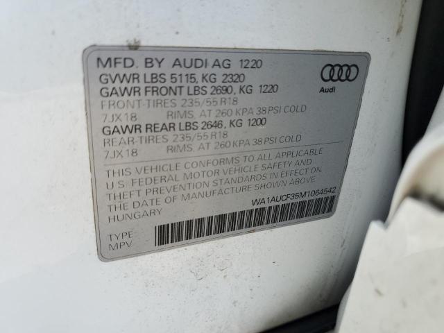 Photo 11 VIN: WA1AUCF35M1064542 - AUDI Q3 PREMIUM 