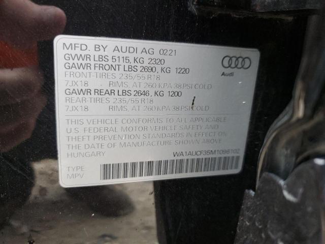 Photo 11 VIN: WA1AUCF35M1096102 - AUDI Q3 PREMIUM 