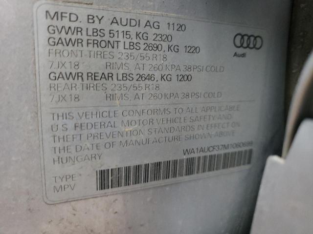 Photo 9 VIN: WA1AUCF37M1060699 - AUDI Q3 