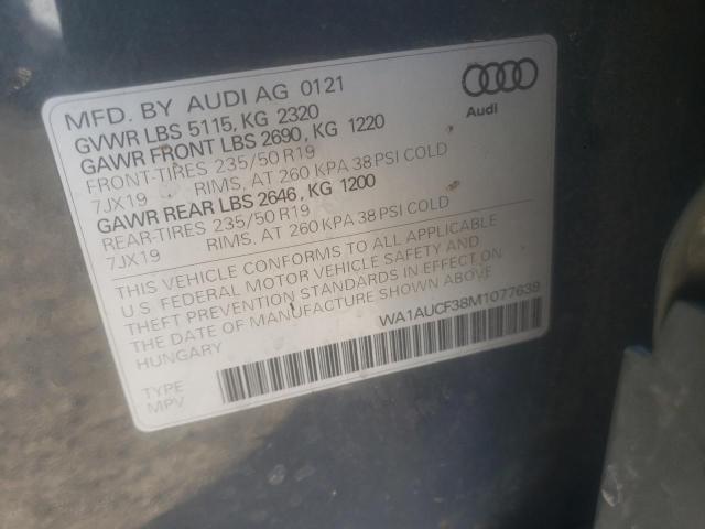 Photo 11 VIN: WA1AUCF38M1077639 - AUDI Q3 