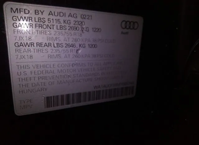 Photo 8 VIN: WA1AUCF39M1085748 - AUDI Q3 