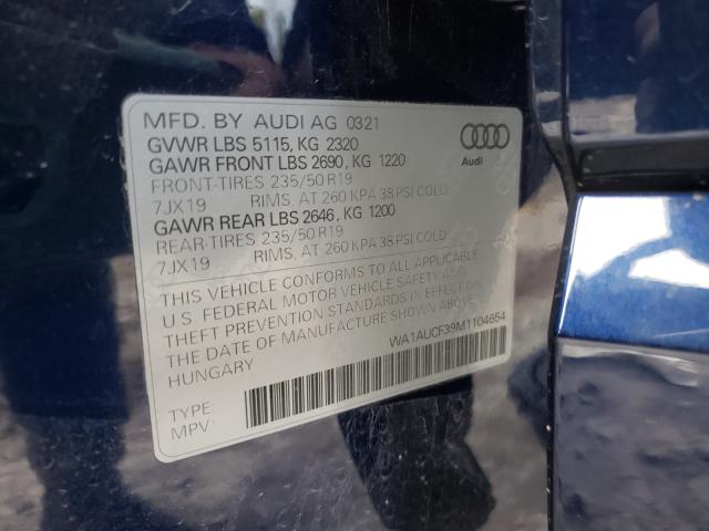 Photo 9 VIN: WA1AUCF39M1104654 - AUDI Q3 