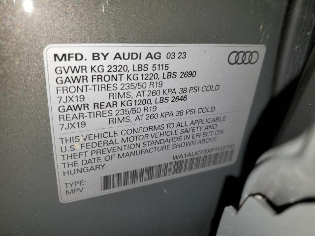 Photo 13 VIN: WA1AUCF3XP1122780 - AUDI Q3 PREMIUM 