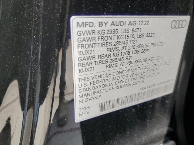 Photo 13 VIN: WA1AVBF15PD016175 - AUDI Q8 PREMIUM 