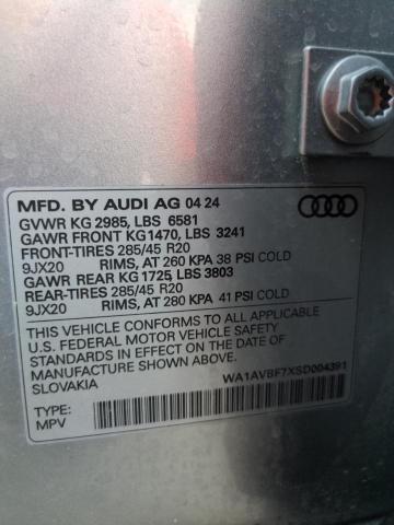 Photo 13 VIN: WA1AVBF7XSD004391 - AUDI Q7 PREMIUM 