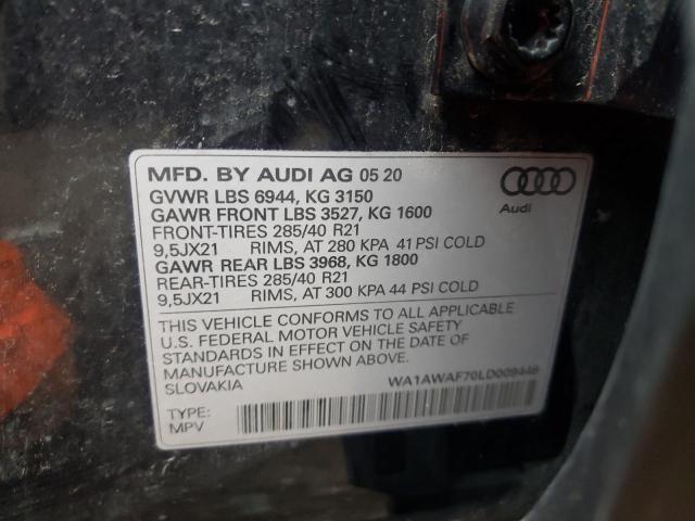 Photo 12 VIN: WA1AWAF70LD009446 - AUDI SQ7 