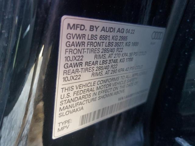 Photo 11 VIN: WA1AWBF1XND024203 - AUDI SQ8 