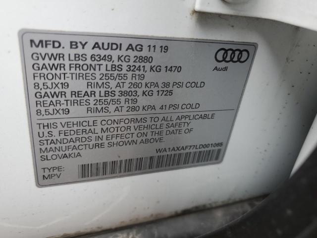 Photo 12 VIN: WA1AXAF77LD001065 - AUDI Q7 