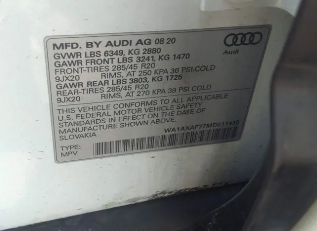 Photo 8 VIN: WA1AXAF77MD011435 - AUDI Q7 