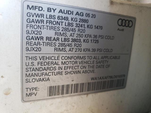 Photo 12 VIN: WA1AXAF79LD010379 - AUDI Q7 PREMIUM 