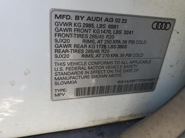 Photo 12 VIN: WA1AXBF77PD015091 - AUDI Q7 