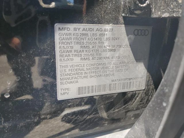 Photo 12 VIN: WA1AXBF78PD017707 - AUDI Q7 