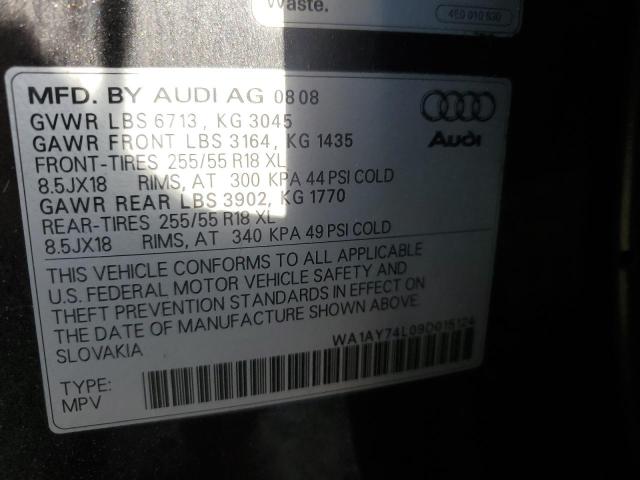 Photo 12 VIN: WA1AY74L09D015124 - AUDI Q7 3.6 QUA 