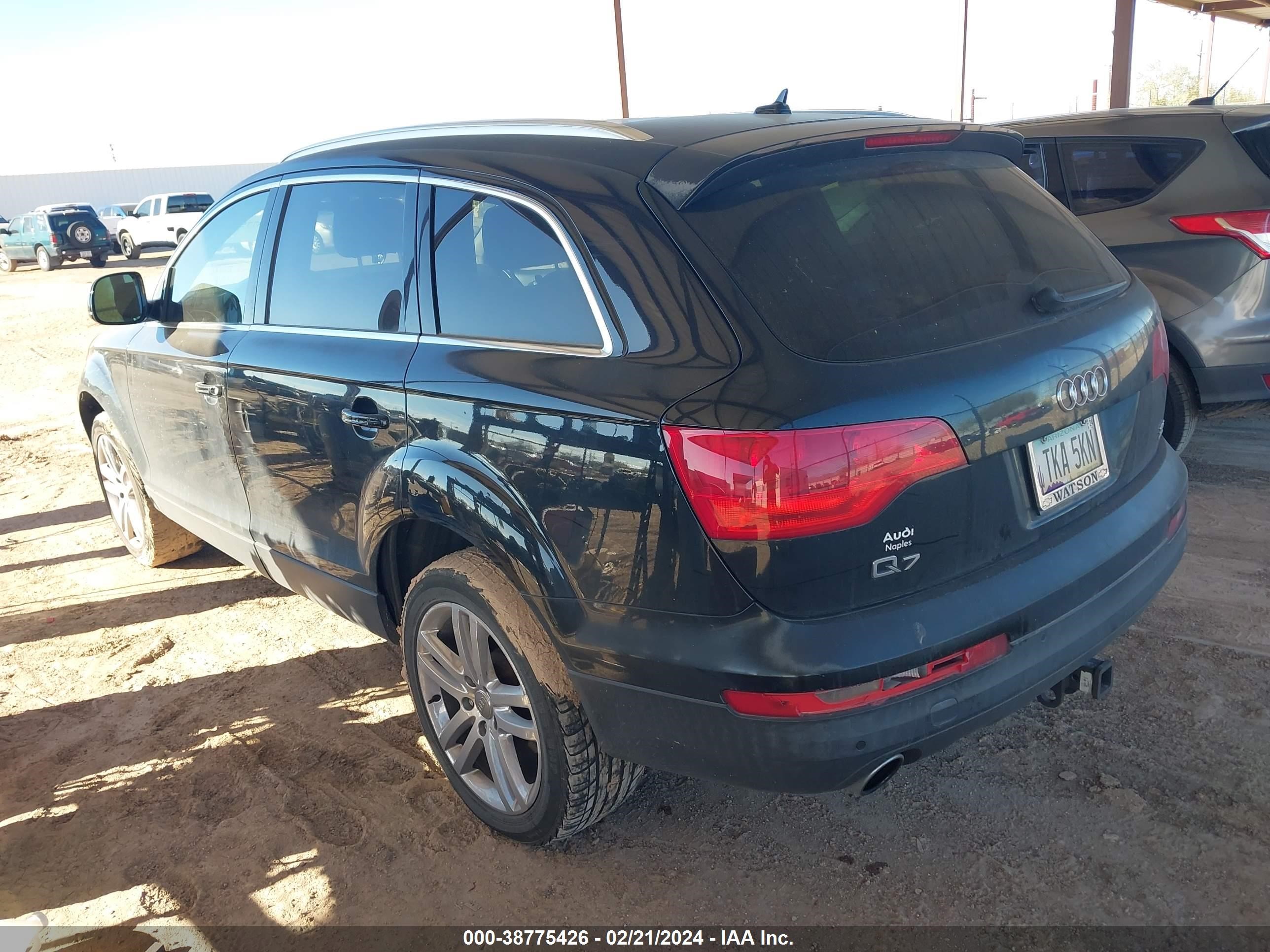 Photo 2 VIN: WA1AY74L29D016663 - AUDI Q7 