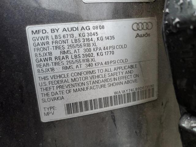 Photo 11 VIN: WA1AY74L89D013590 - AUDI Q7 