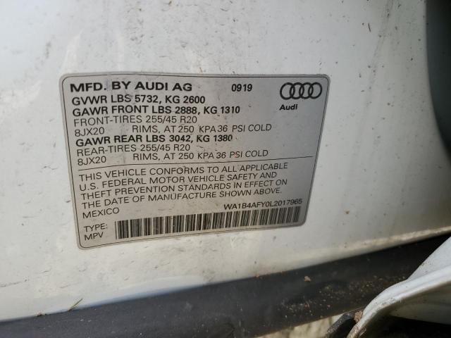 Photo 12 VIN: WA1B4AFY0L2017965 - AUDI SQ5 