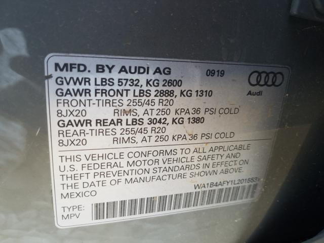 Photo 9 VIN: WA1B4AFY1L2015531 - AUDI SQ5 PREMIU 