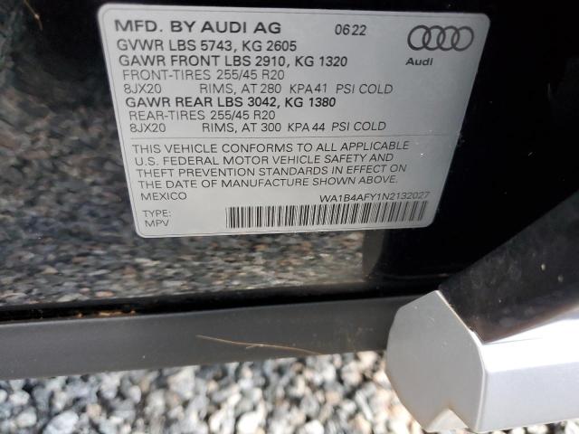 Photo 9 VIN: WA1B4AFY1N2132027 - AUDI SQ5 PREMIU 