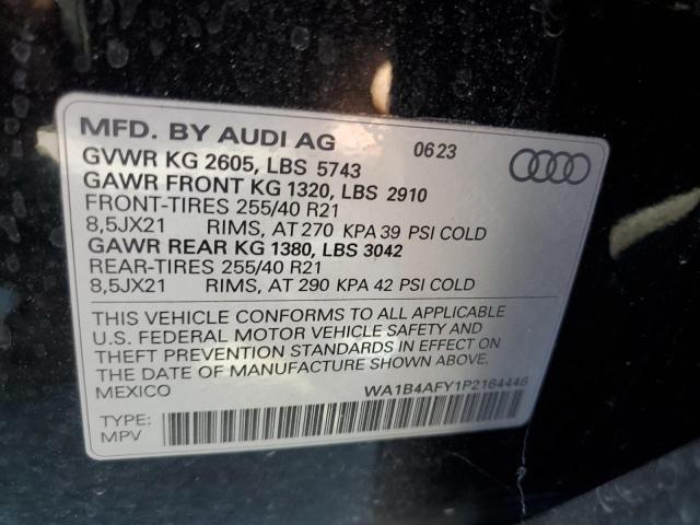 Photo 11 VIN: WA1B4AFY1P2164446 - AUDI SQ5 PREMIU 