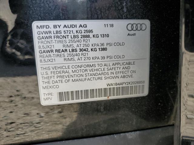 Photo 12 VIN: WA1B4AFY2K2026858 - AUDI SQ5 