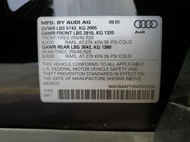 Photo 12 VIN: WA1B4AFY2M2006256 - AUDI SQ5 PREMIU 