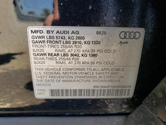 Photo 11 VIN: WA1B4AFY3M2006458 - AUDI SQ5 