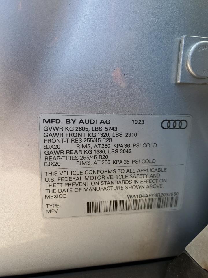 Photo 11 VIN: WA1B4AFY4R2037550 - AUDI SQ5 