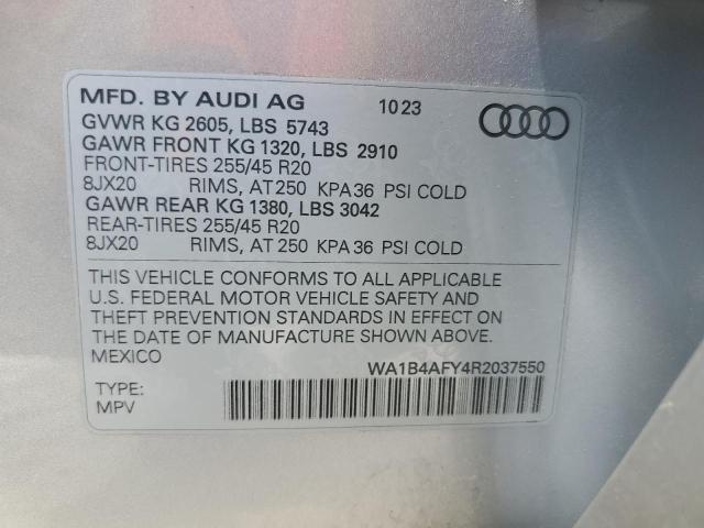 Photo 12 VIN: WA1B4AFY4R2037550 - AUDI SQ5 