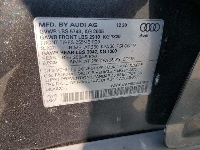 Photo 9 VIN: WA1B4AFY5M2041924 - AUDI SQ5 PREMIU 