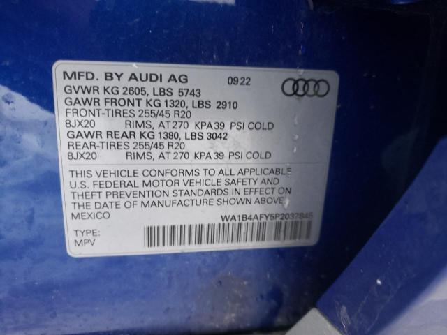 Photo 13 VIN: WA1B4AFY5P2037845 - AUDI SQ5 PREMIU 