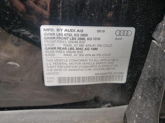 Photo 9 VIN: WA1B4AFY6L2022684 - AUDI SQ5 PREMIU 