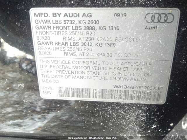 Photo 8 VIN: WA1B4AFY6L2023351 - AUDI SQ5 