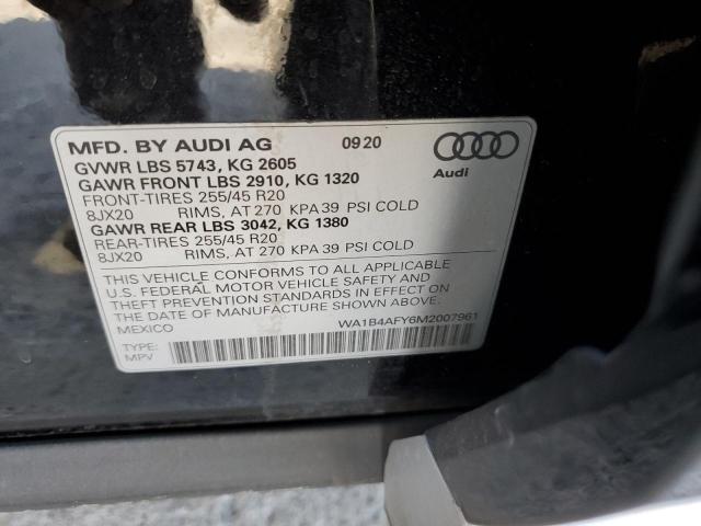 Photo 12 VIN: WA1B4AFY6M2007961 - AUDI SQ5 PREMIU 