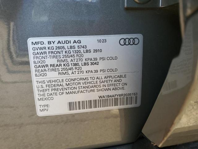 Photo 13 VIN: WA1B4AFY6R2035153 - AUDI SQ5 PREMIU 