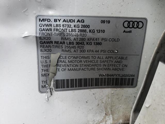 Photo 11 VIN: WA1B4AFY7L2020264 - AUDI SQ5 