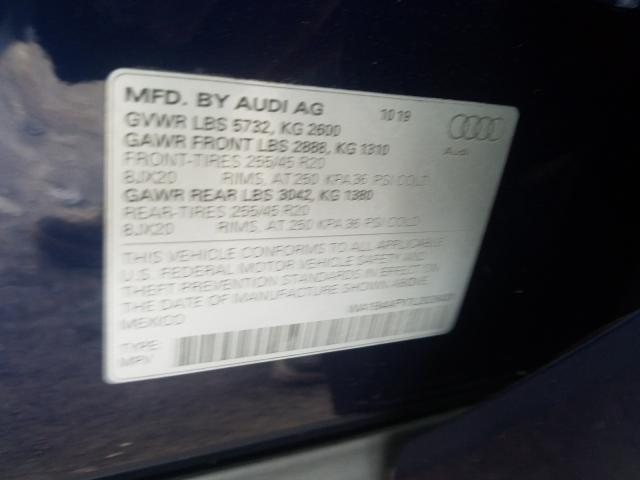 Photo 9 VIN: WA1B4AFY7L2028431 - AUDI SQ5 PREMIU 