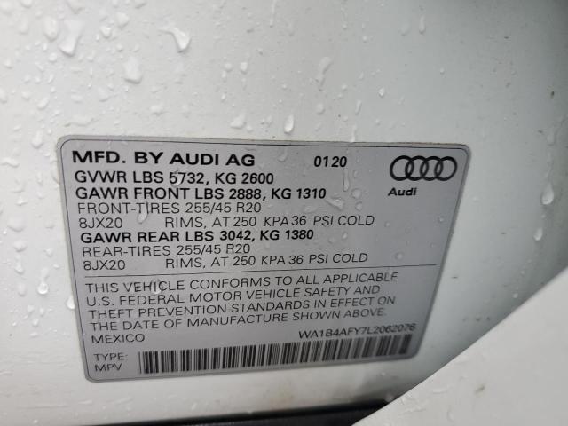 Photo 13 VIN: WA1B4AFY7L2062076 - AUDI SQ5 PREMIU 