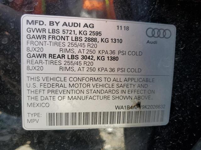 Photo 12 VIN: WA1B4AFY9K2026632 - AUDI SQ5 