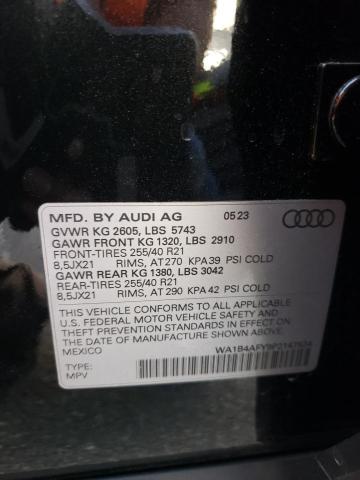 Photo 12 VIN: WA1B4AFY9P2147524 - AUDI SQ5 