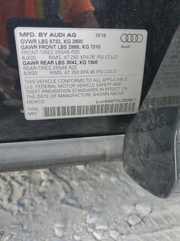 Photo 11 VIN: WA1B4AFYXL2028911 - AUDI SQ5 PREMIU 