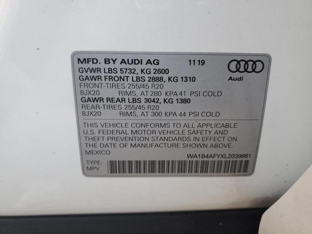 Photo 9 VIN: WA1B4AFYXL2039861 - AUDI SQ5 PREMIU 